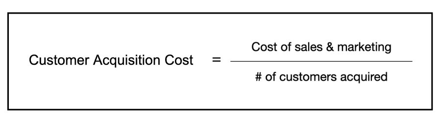 Customer Acquisition Cost Definition