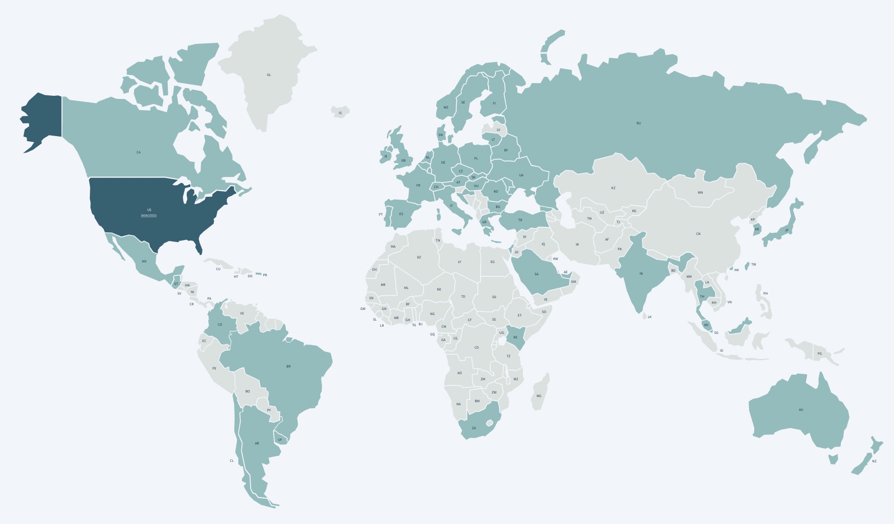 ChartMogul Revenue Map